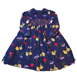 Floral Smocked Dress